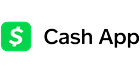 Cash App logoin black and green.