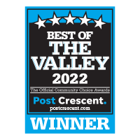 2022 Best of the Valley winner logo for best bank or credit union by the Post Crescent.