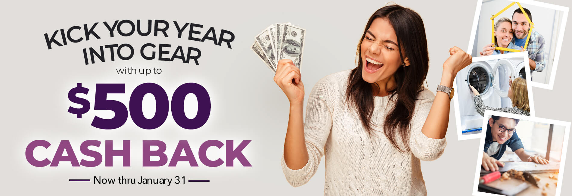 kick your year into gear with low loan rates.