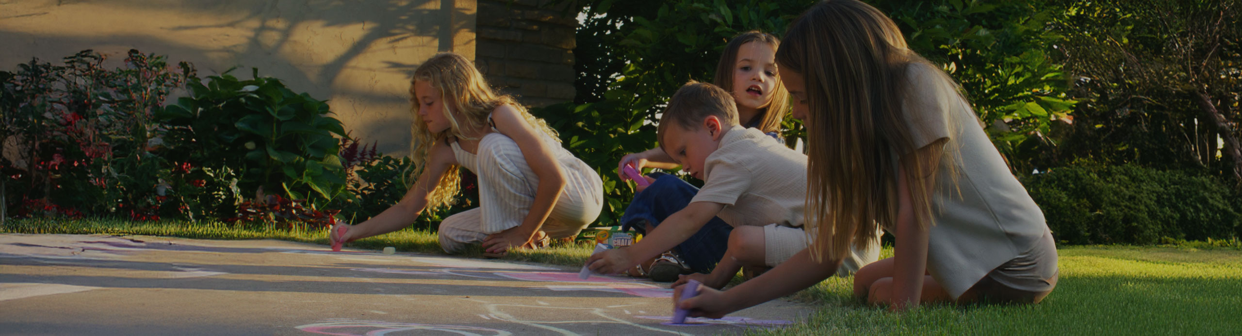 Kids Drawing Chalk