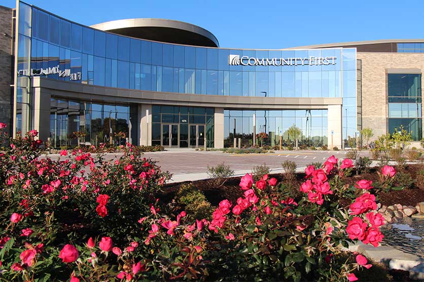 CFCU front view of Home Office.