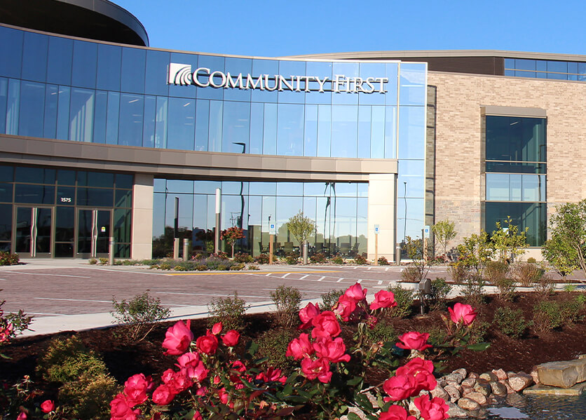 CFCU front view of Home Office.