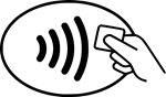 universal contactless card symbol