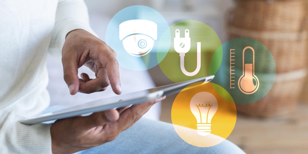 Smart home technology controlled by mobile device