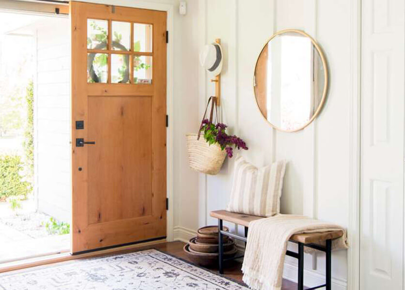 Home entryway design trends for 2023.