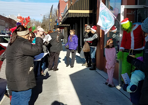 Waupaca’s Yuletide Trail.