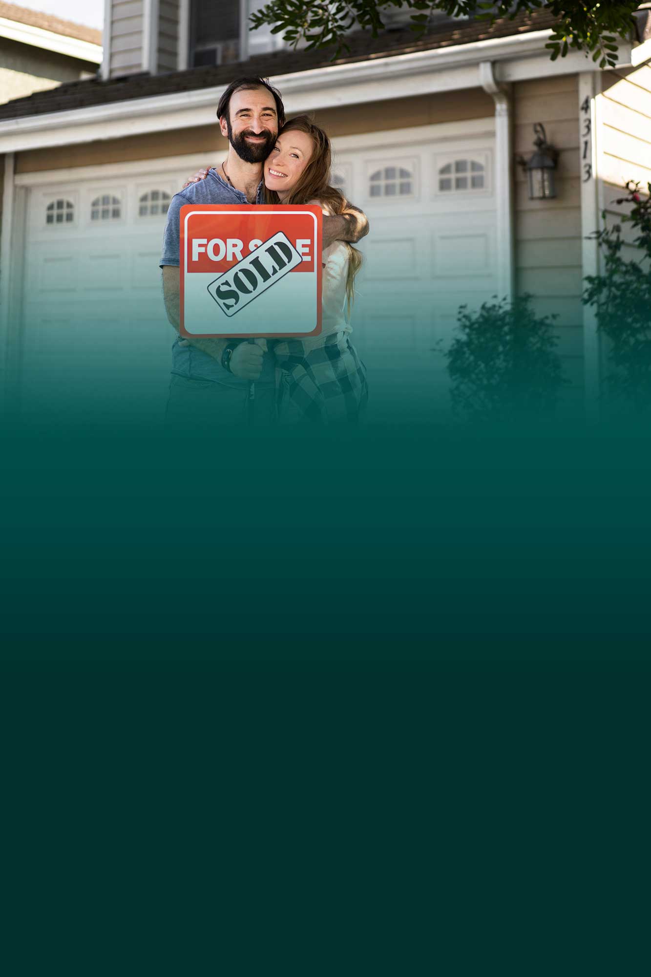 Couple just buying a home with a mortgage from Community First Credit Union