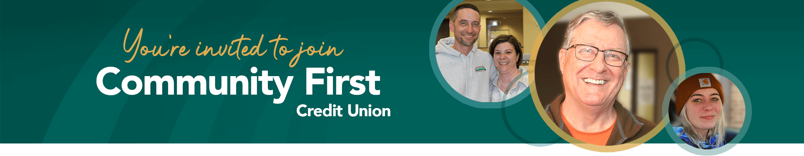 join Community First invite.