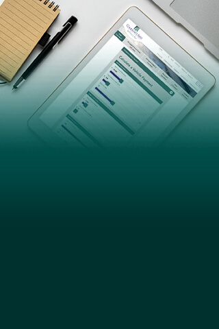 Calculator on desktop.