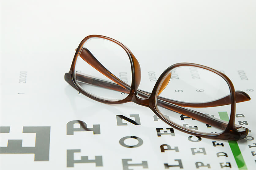 glasses.