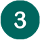 Teal circle with white 3.