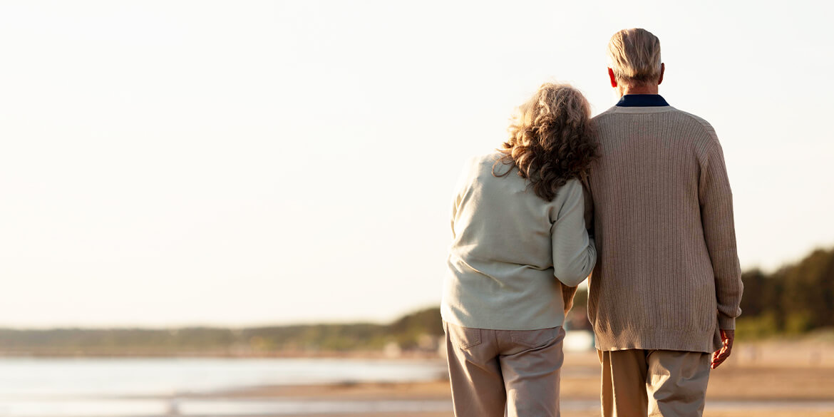 retirement couple.