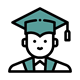 grad icon.