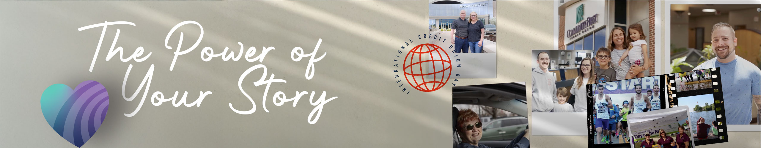 CFCU member collage thanks for being a member-owner.